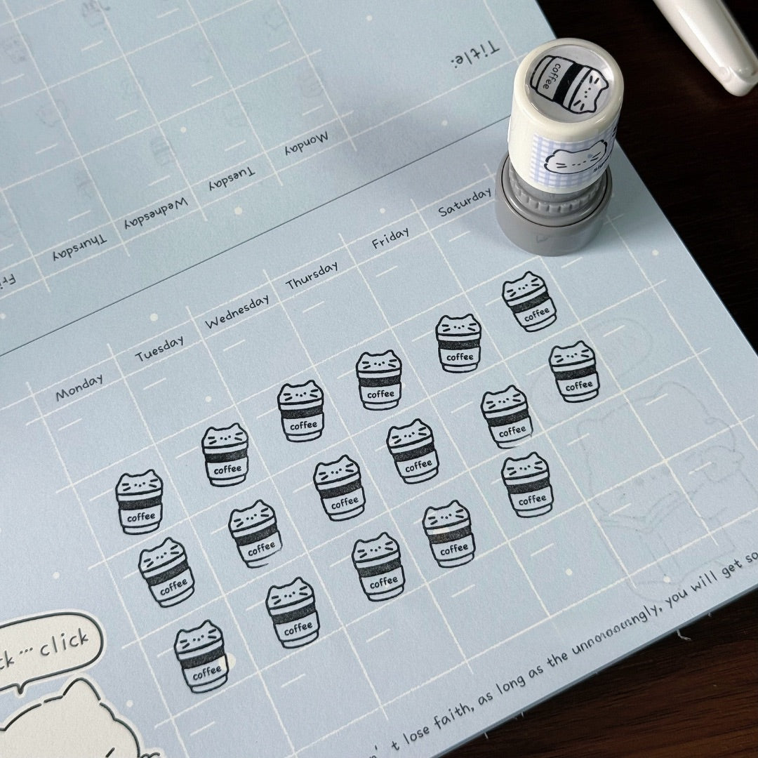 Monthly Stamp Planner Set