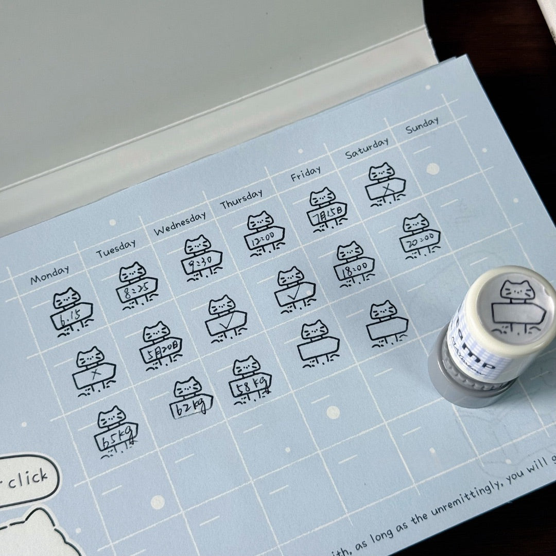 Monthly Stamp Planner Set