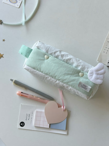 Mousse Cloud Pencil Case – Soft & Spacious Handheld Pouch