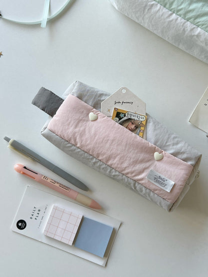 Mousse Cloud Pencil Case – Soft & Spacious Handheld Pouch
