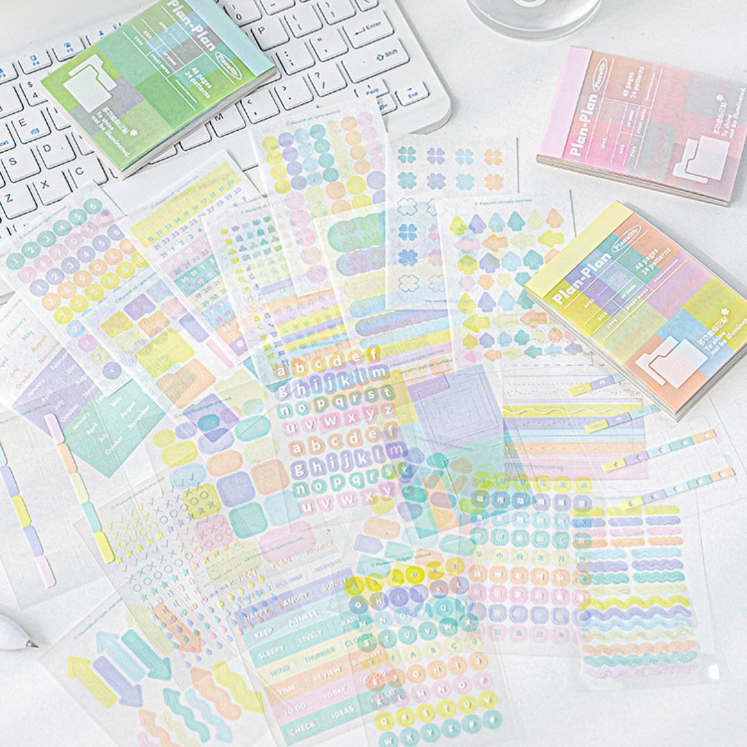 Multi-Function Index & Planner Stickers