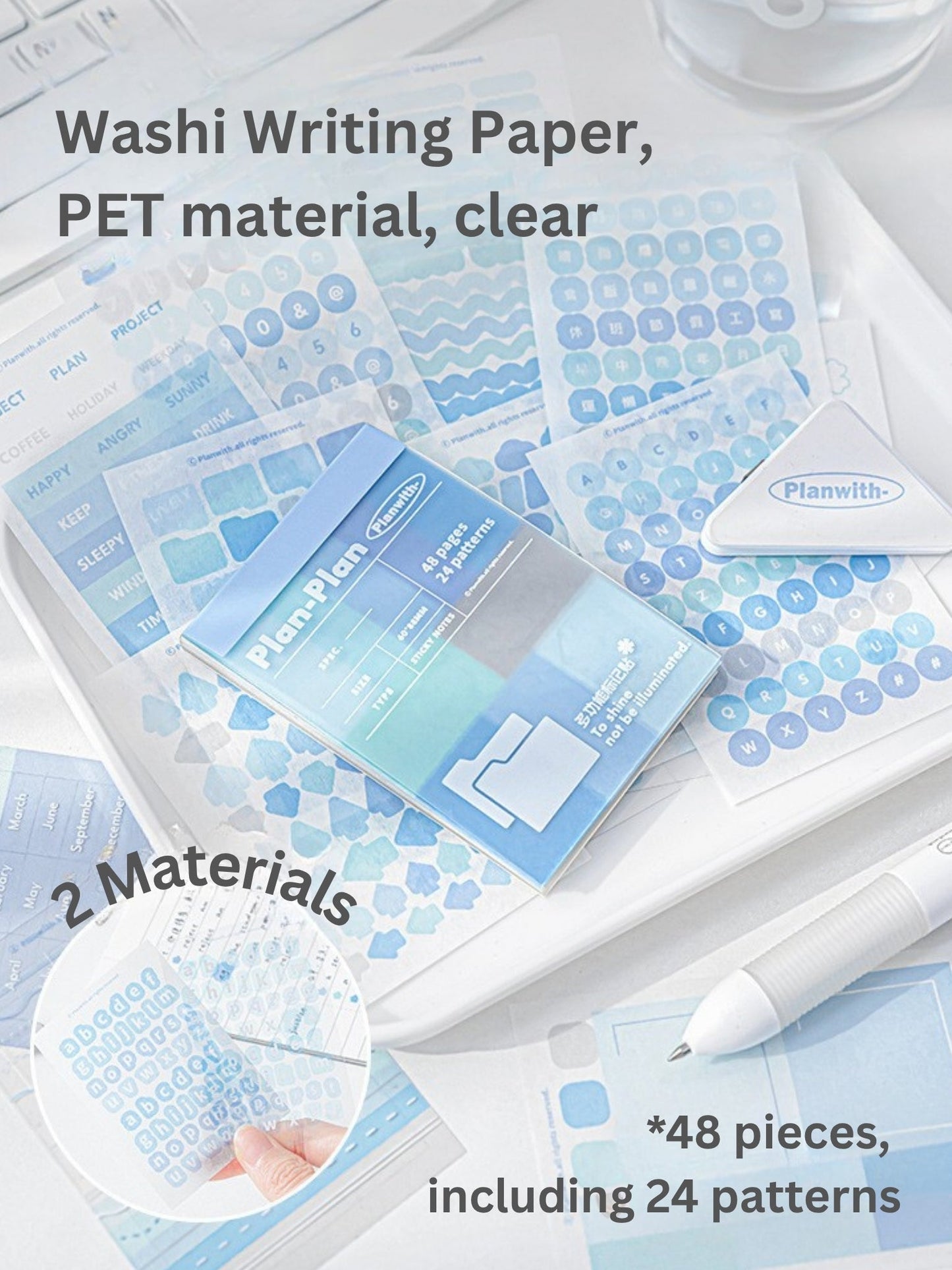 Multi-Function Index & Planner Stickers