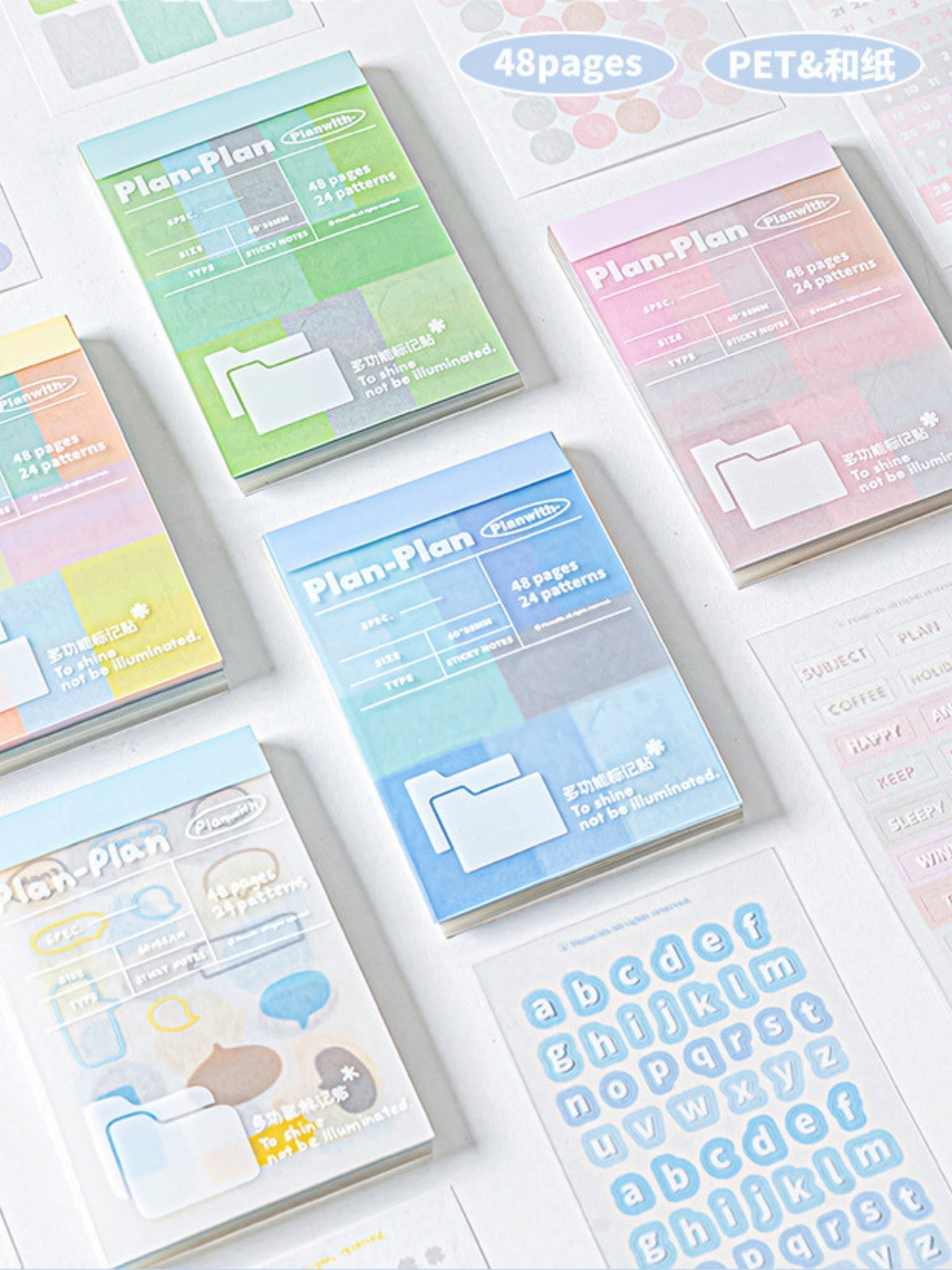 Multi-Function Index & Planner Stickers