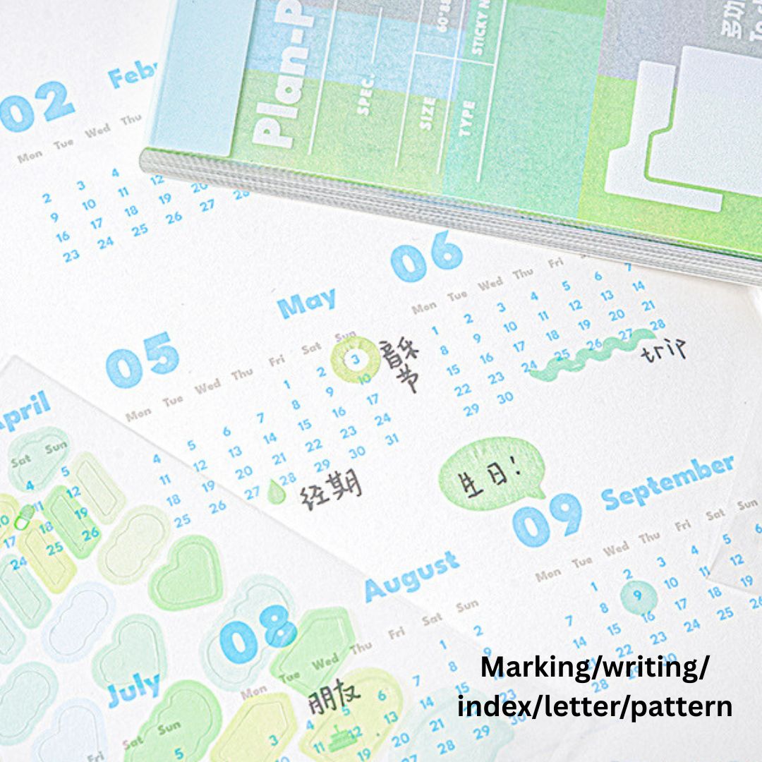 Multi-Function Index & Planner Stickers