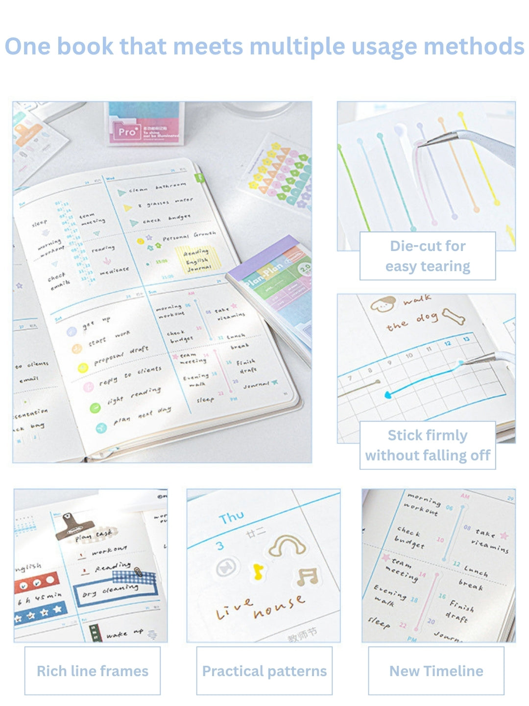 The "All-in-One" Multi-Functional Sticker Booklet