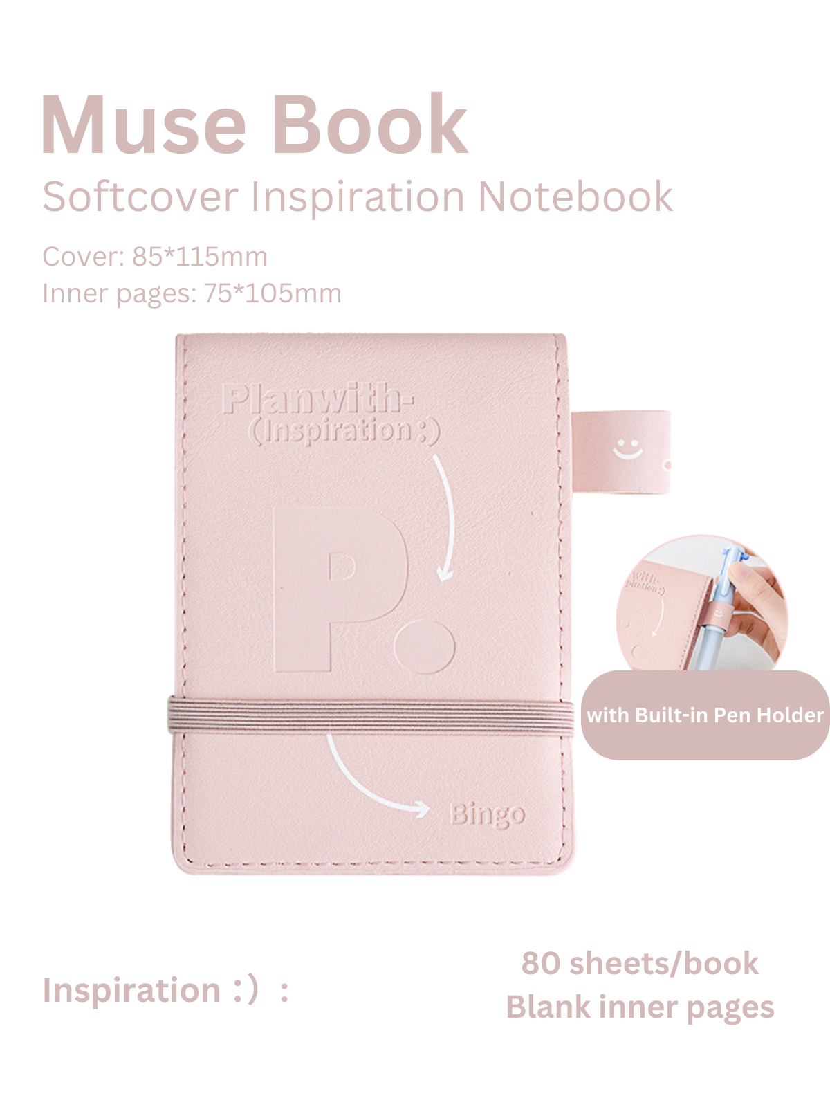 Muse Inspiration Soft Leather Notebook SOLD OUT