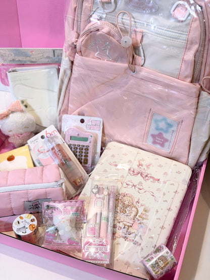 Original Girl's Tea Party 3-Fold Magnetic Detachable 720° Adjustable iPad Case