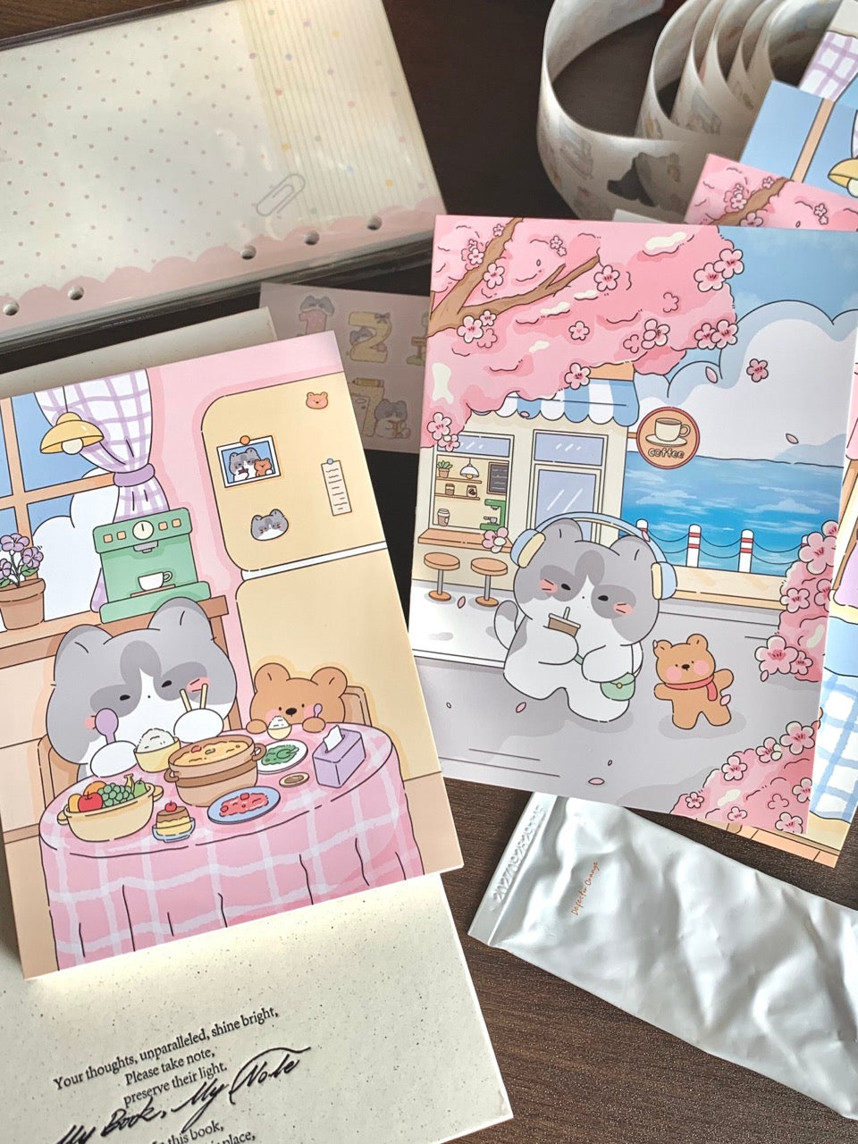 Original Little Kitty A6 Full-Color Journal