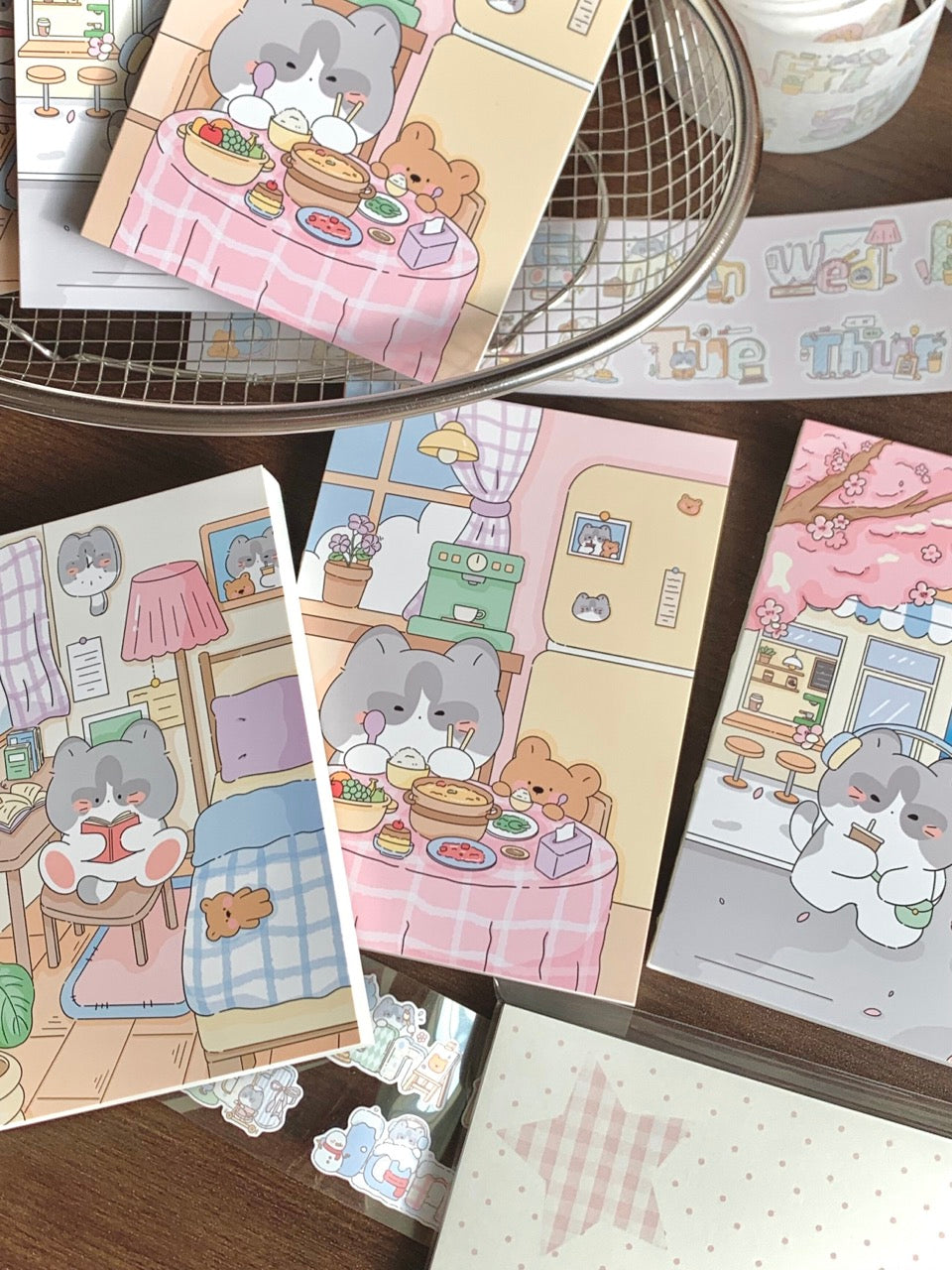 Original Little Kitty A6 Full-Color Journal