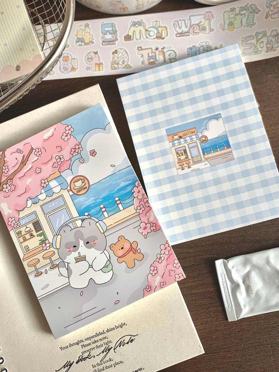 Original Little Kitty A6 Full-Color Journal