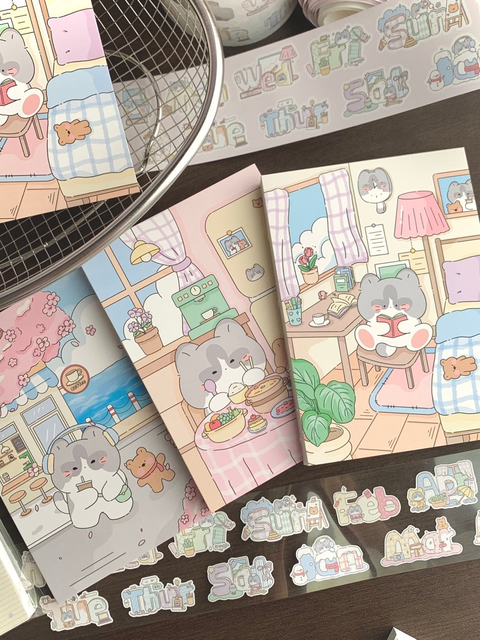 Original Little Kitty A6 Full-Color Journal