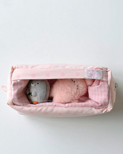 Original Pink Polka Dot Pencil Pouch