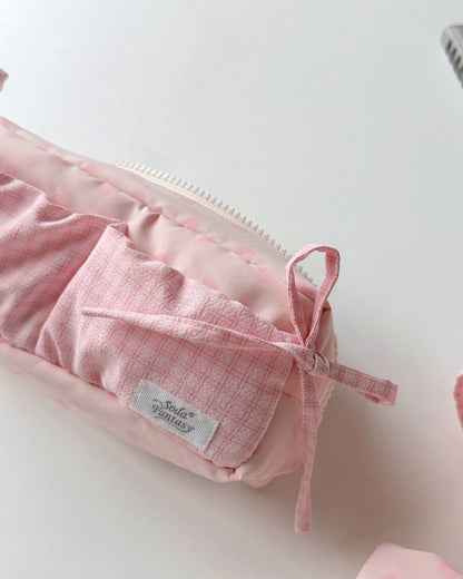 Original Pink Polka Dot Pencil Pouch