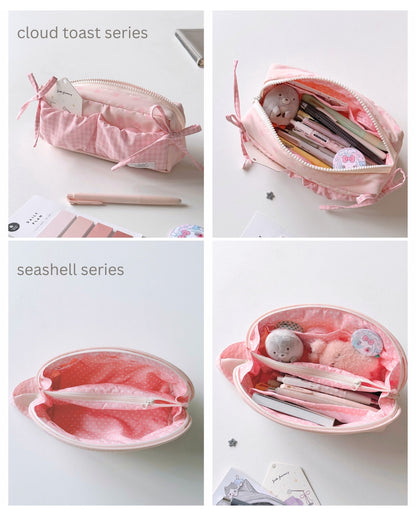 Original Pink Polka Dot Pencil Pouch
