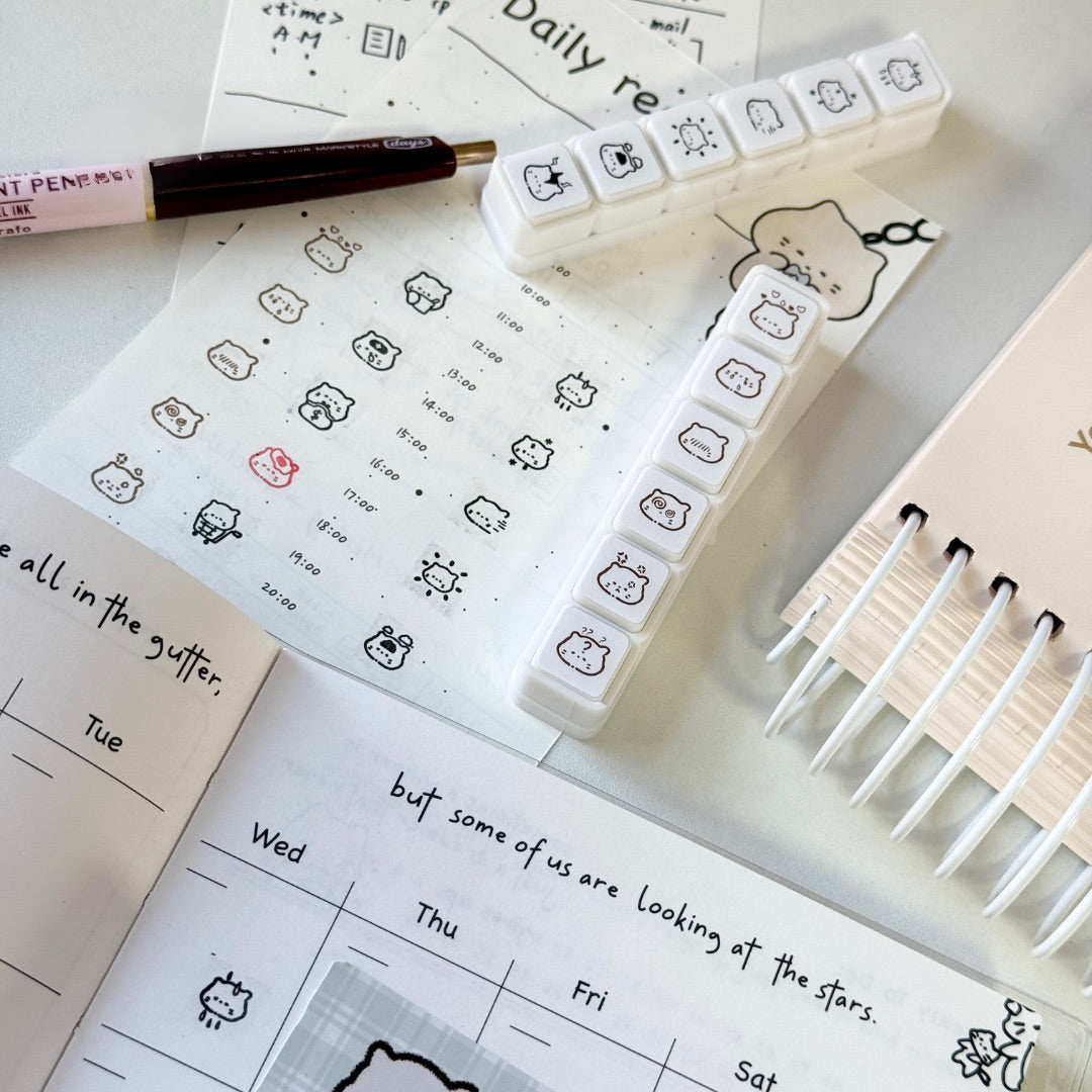 Original Cat Head 6-in-1 Stamps