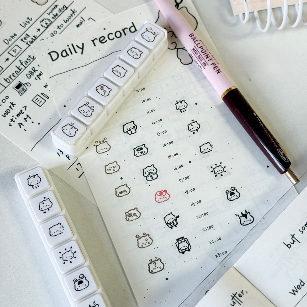 Original Cat Head 6-in-1 Stamps