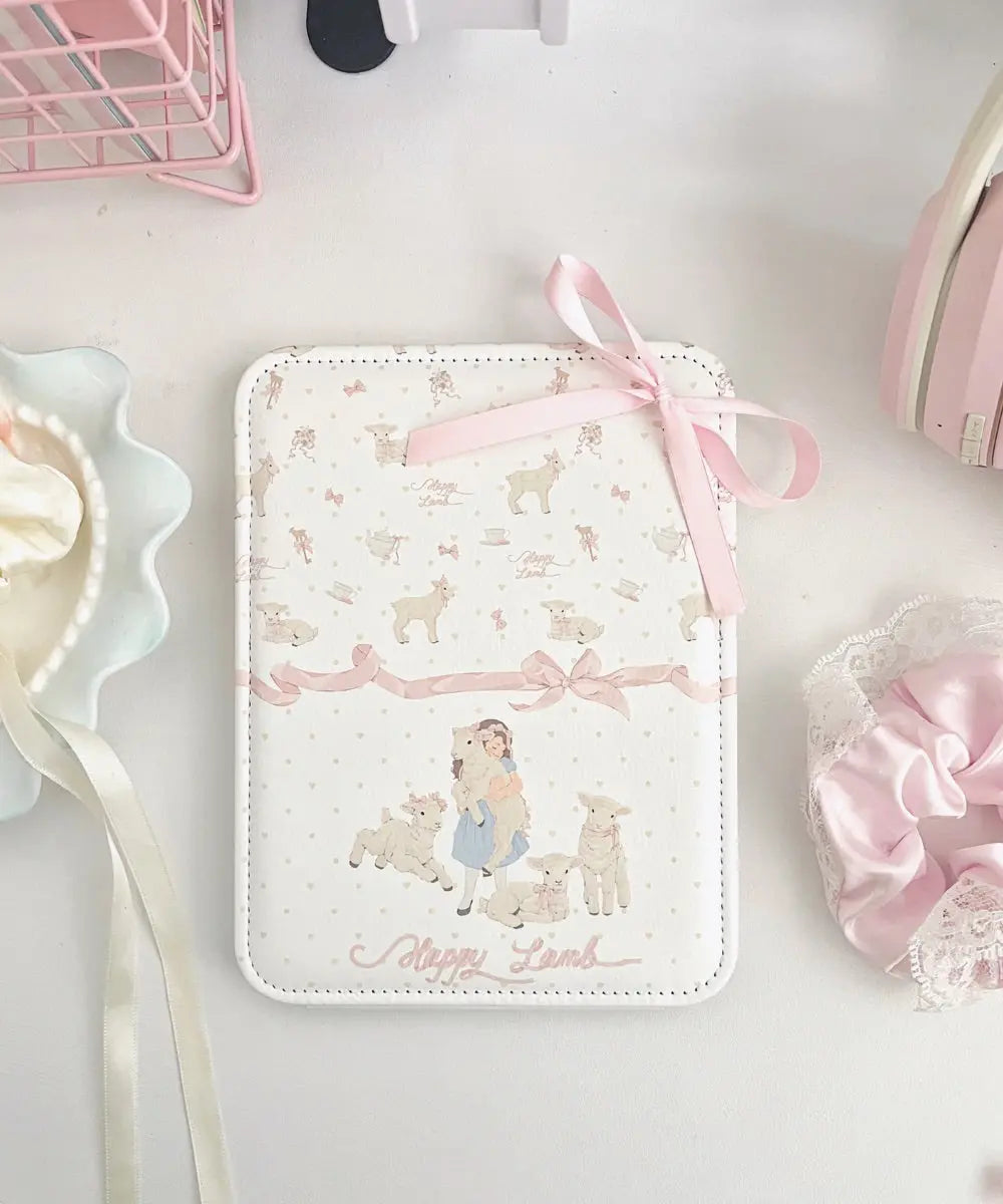 Original Design Happy Lamb Folding Mirror