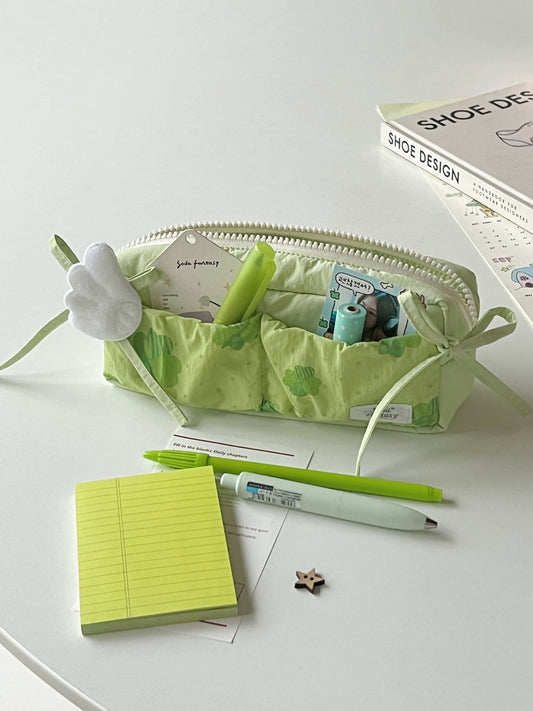 Original Lucky Clover Cloud Toast Pencil Pouch