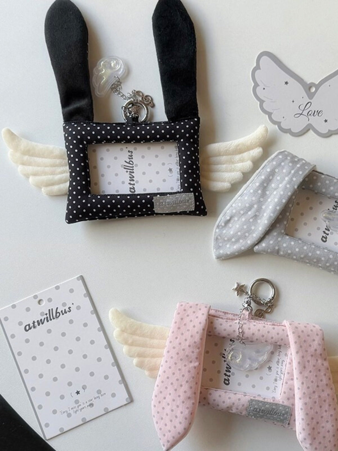 Original Seraph Bunny Ear Horizontal Card Holder