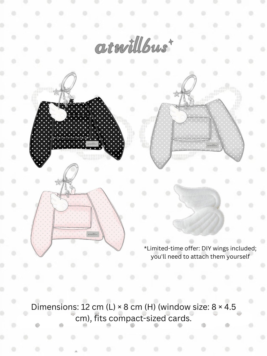 Original Seraph Bunny Ear Horizontal Card Holder