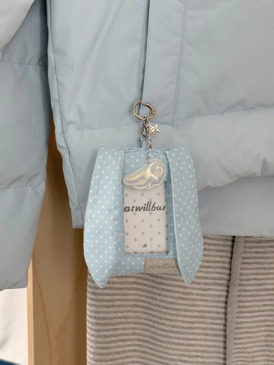 Original Seraph Bunny Ear Vertical Card Holder ChicChoi