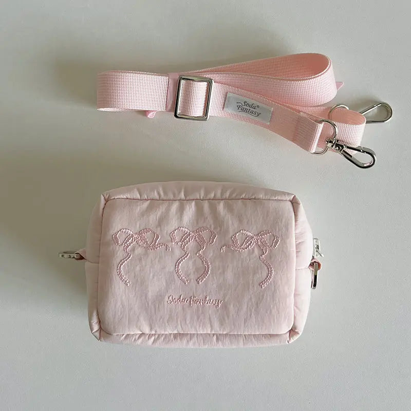 Original Dancing Bow Embroidered Camera Bag