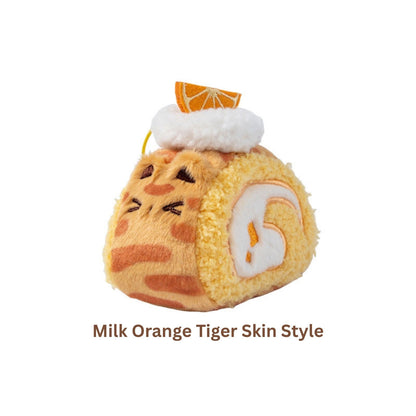 Original Plush Creamy Kitty Cake Rolls Charm