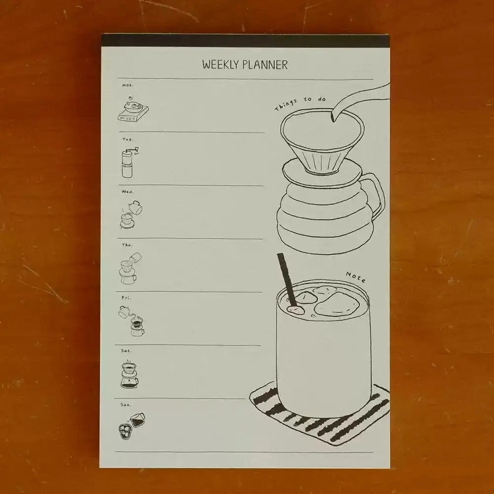 Original Pour Over Coffee Tear Off Notepad Series