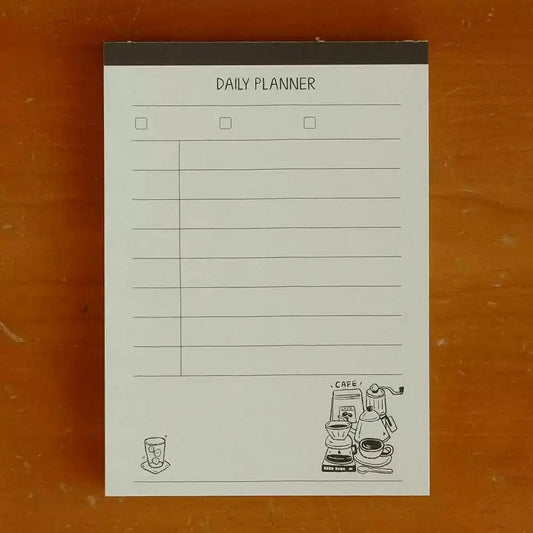 Original Pour-Over Coffee Tear-Off Notepad Series ChicChoi