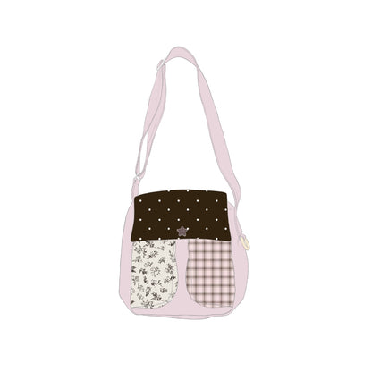 Original Cottage Patchwork Daily Messenger Bag