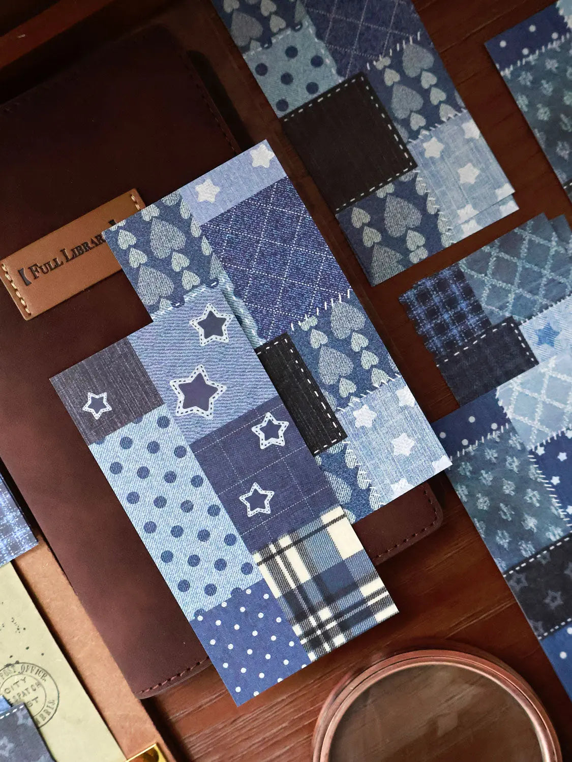 Patchwork Denim Series Memo Notepads