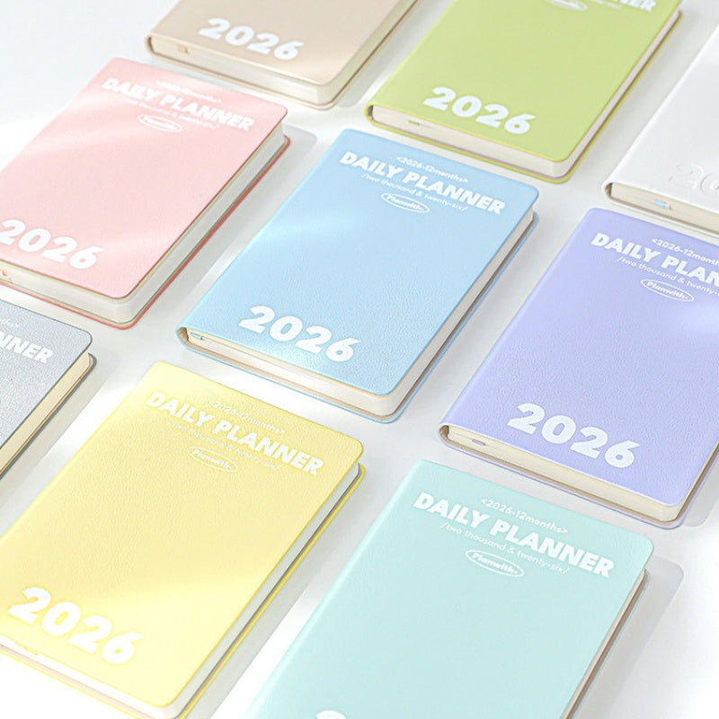 2026 Plan Smarter Daily Planner (A6 & Slim)