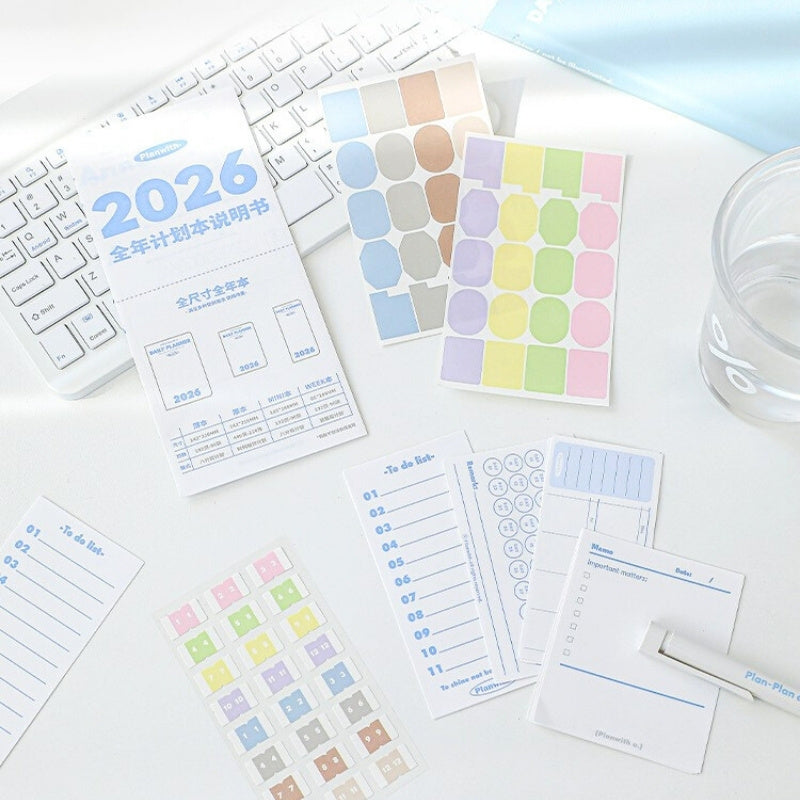 2026 Plan Smarter Daily Planner (A6 & Slim)