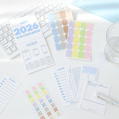 2026 Plan Smarter Daily Planner (A6 & Slim)