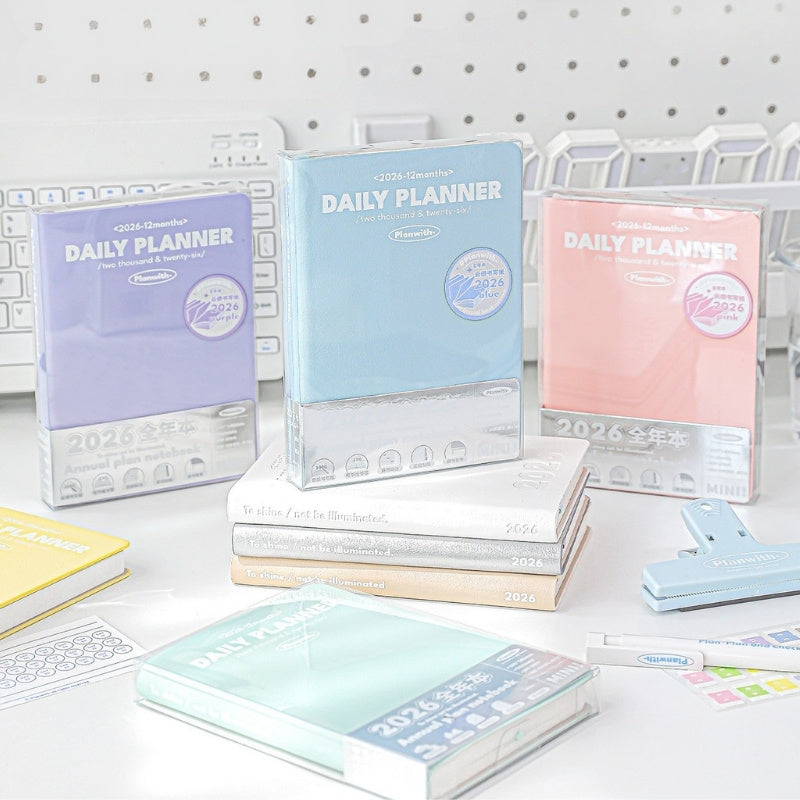 2026 Plan Smarter Daily Planner (A6 & Slim)