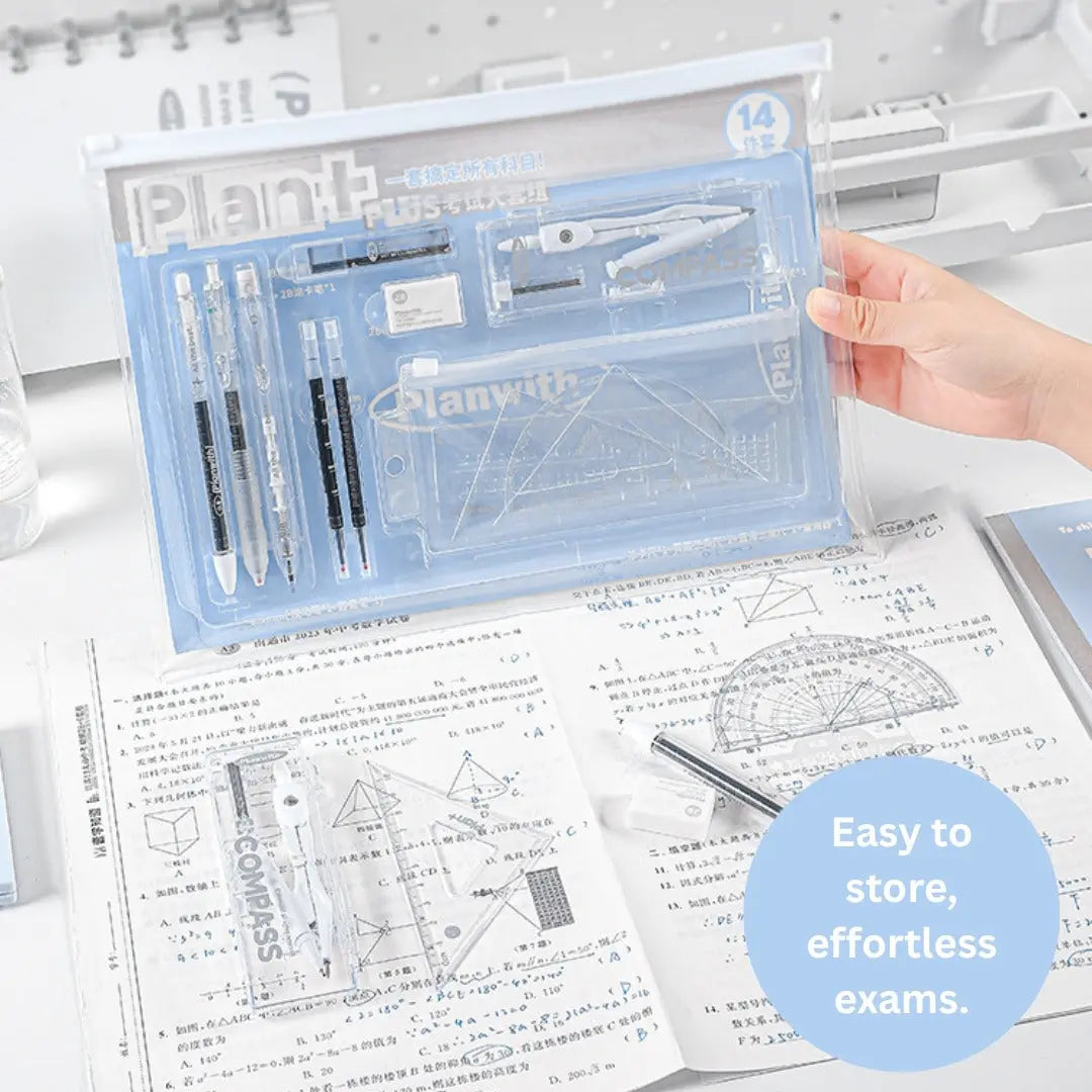 Planwith Exam Master Kit – 14 Piece Study & Test Essentials Set