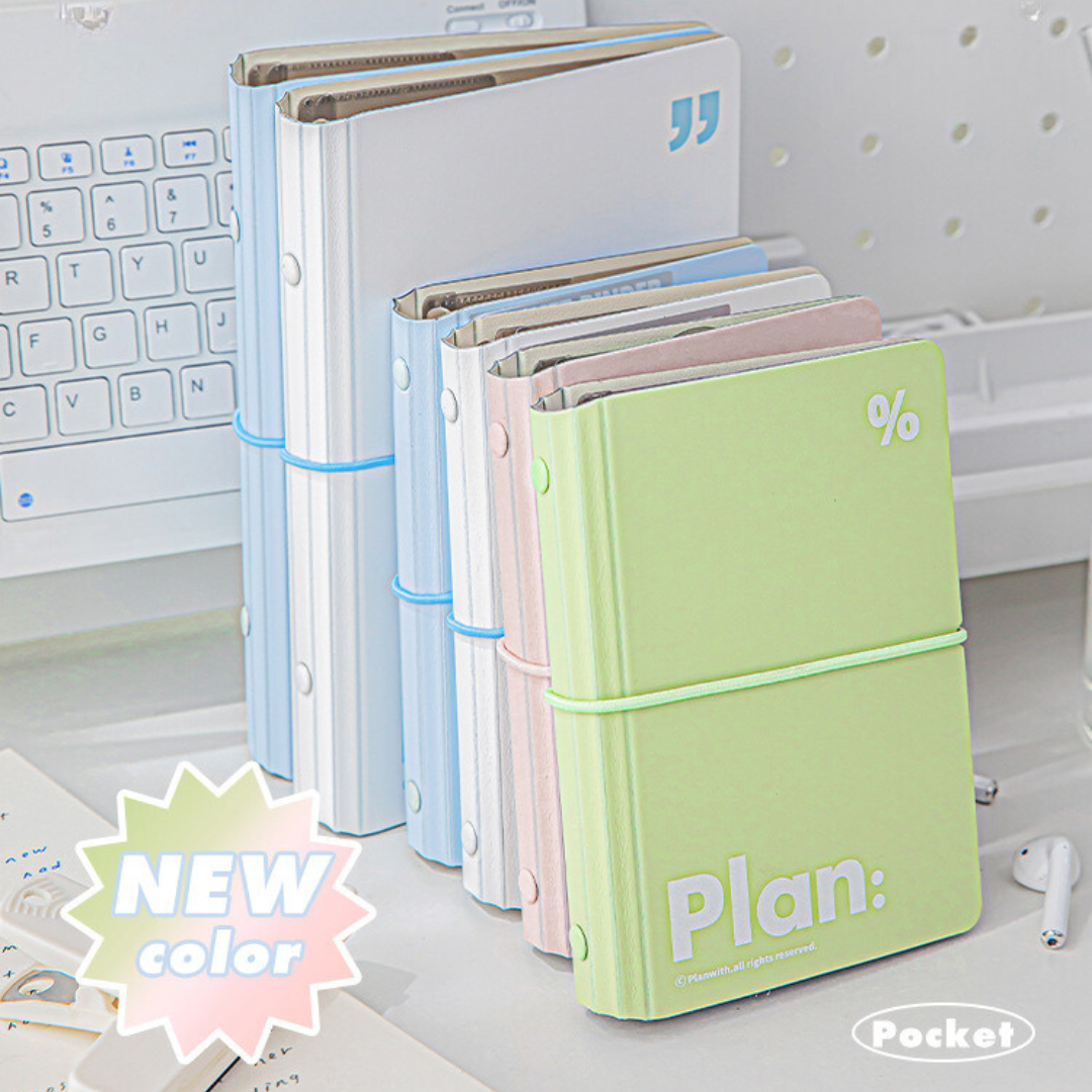Pocket Storage A7 Loose-Leaf Notebooks