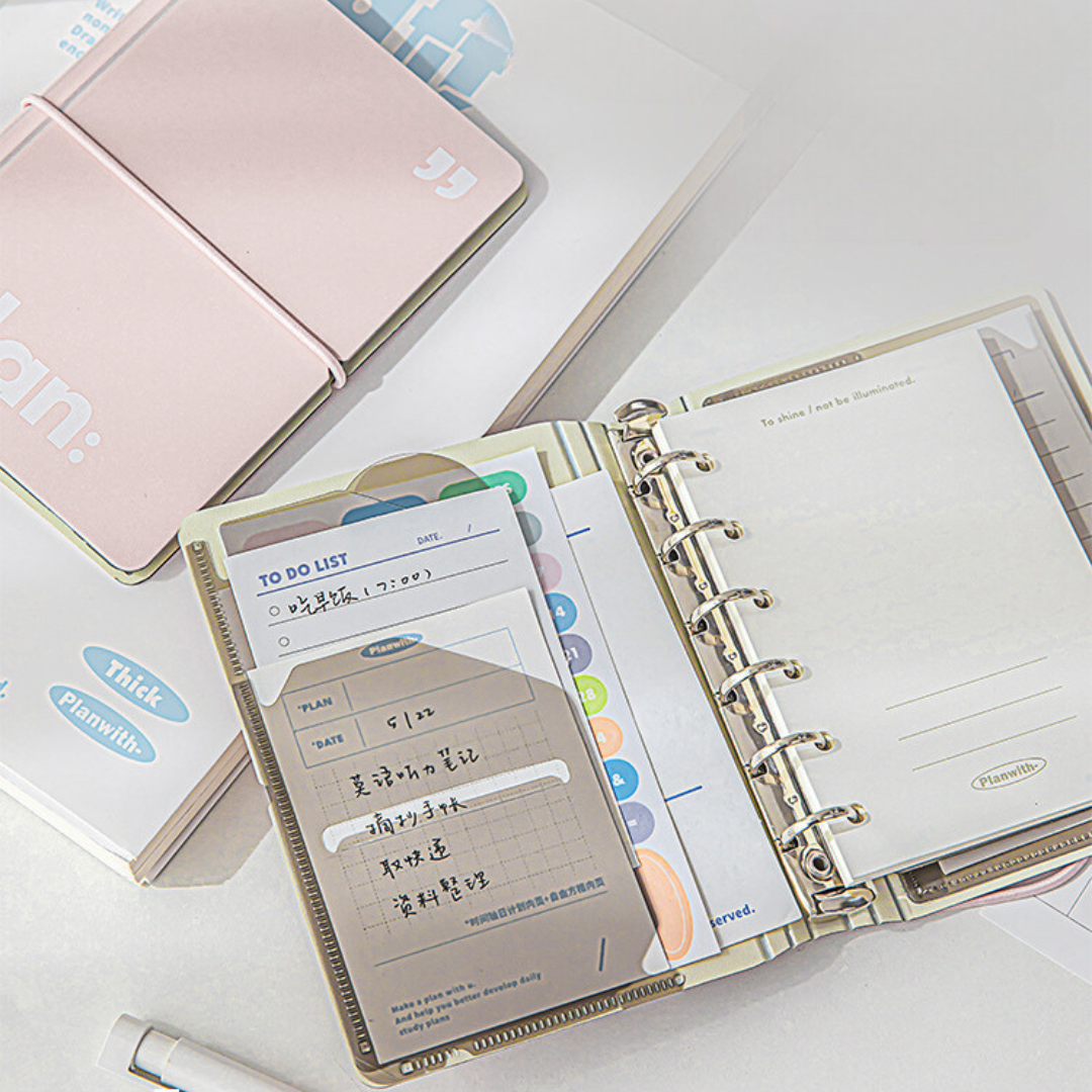 Pocket Storage A7 Loose-Leaf Notebooks