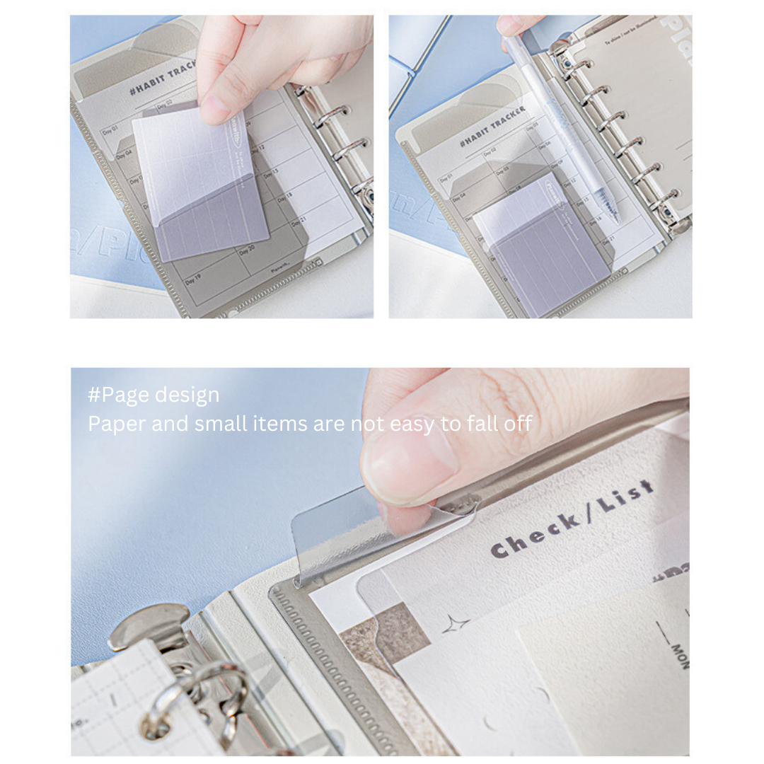 Pocket Storage A7 Loose-Leaf Notebooks