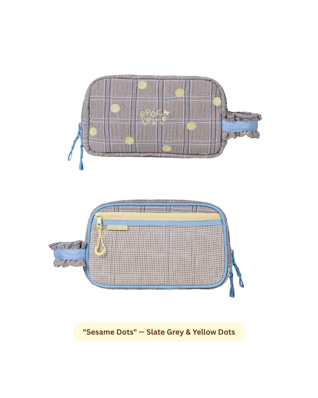 Polka Dot Daily Beauty Makeup Pouch