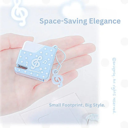 Polka-Dot Mini Stapler Charm ChicChoi