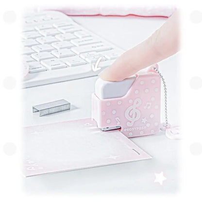 Polka-Dot Mini Stapler Charm ChicChoi
