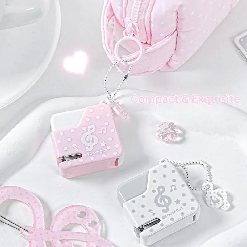 Polka-Dot Mini Stapler Charm ChicChoi
