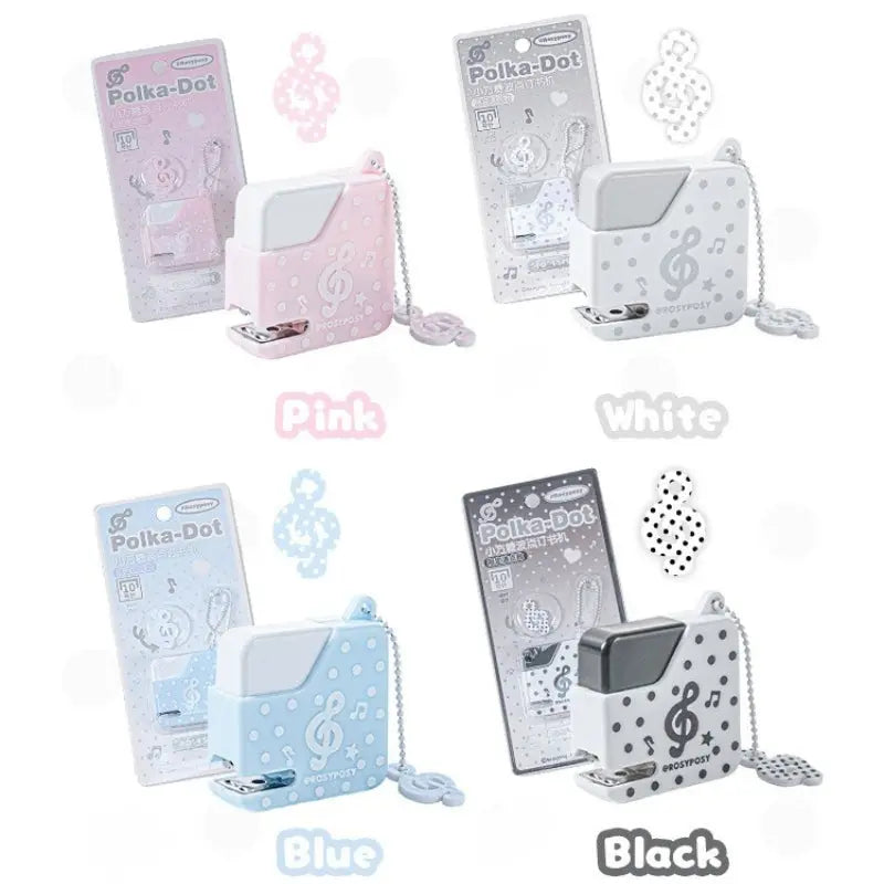 Polka-Dot Mini Stapler Charm ChicChoi