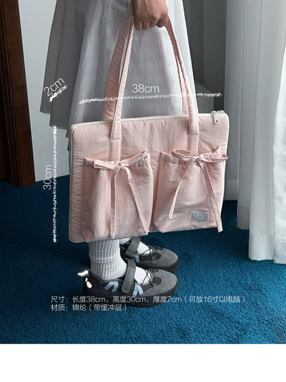 Puffy Bow Original 16-Inch Laptop Sleeve Bag