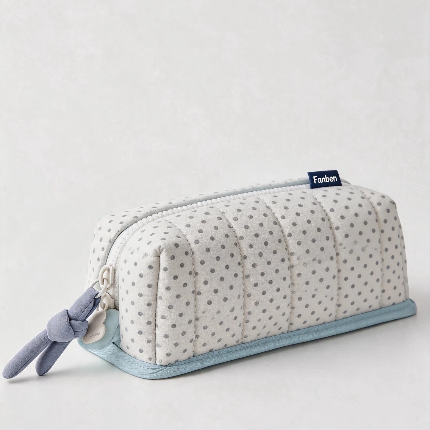Puffy Polka Bread Pencil Pouch