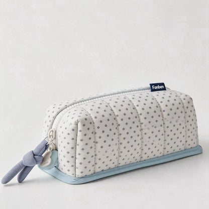 Puffy Polka Bread Pencil Pouch
