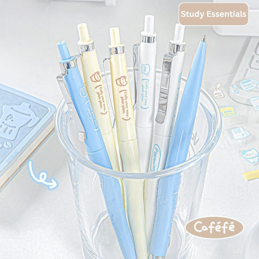 Quick-Dry Coffee Theme 0.5mm ST Nib Gel Pen