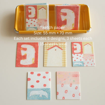 Flying Birds Memo Pad Sets
