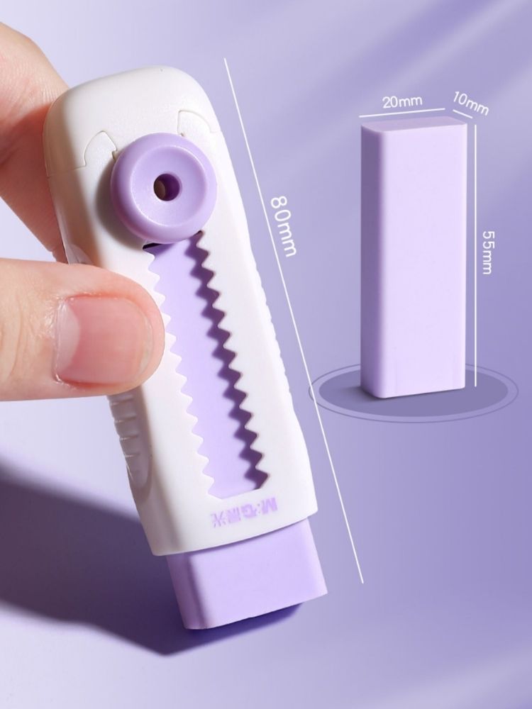 Retractable Eraser with Refills